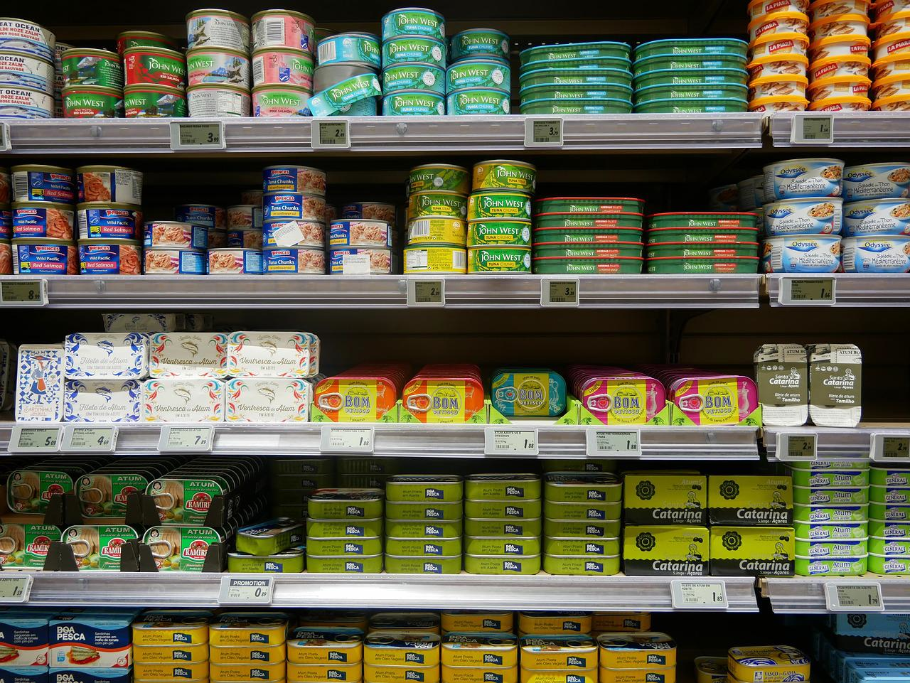 tuna-cans-shelf-Pixabay-Joenomias-ga0d7539b1_1280