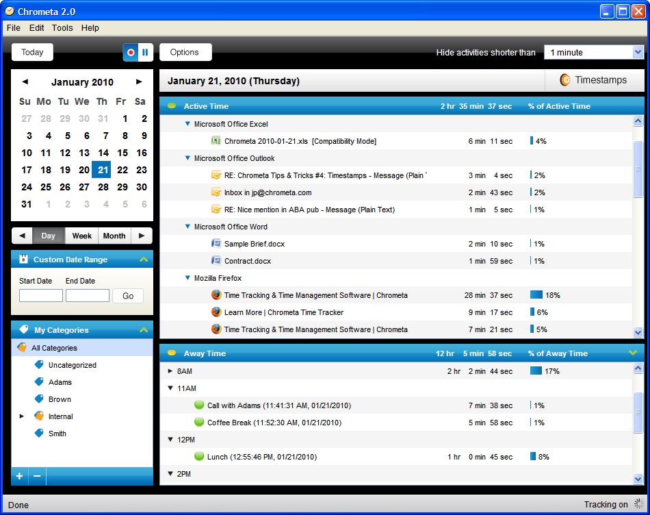 Chrometa_Time_Management