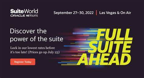 NetSuite SuiteWorld 2022 – In Vegas and On-Air