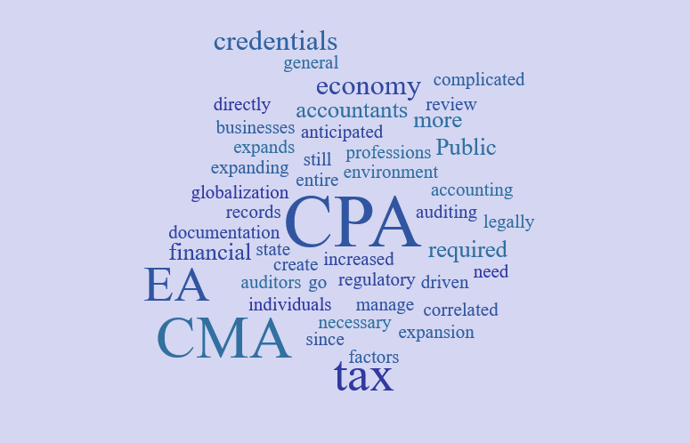 How the CPA, CMA and EA Credentials Have Become Global Designations