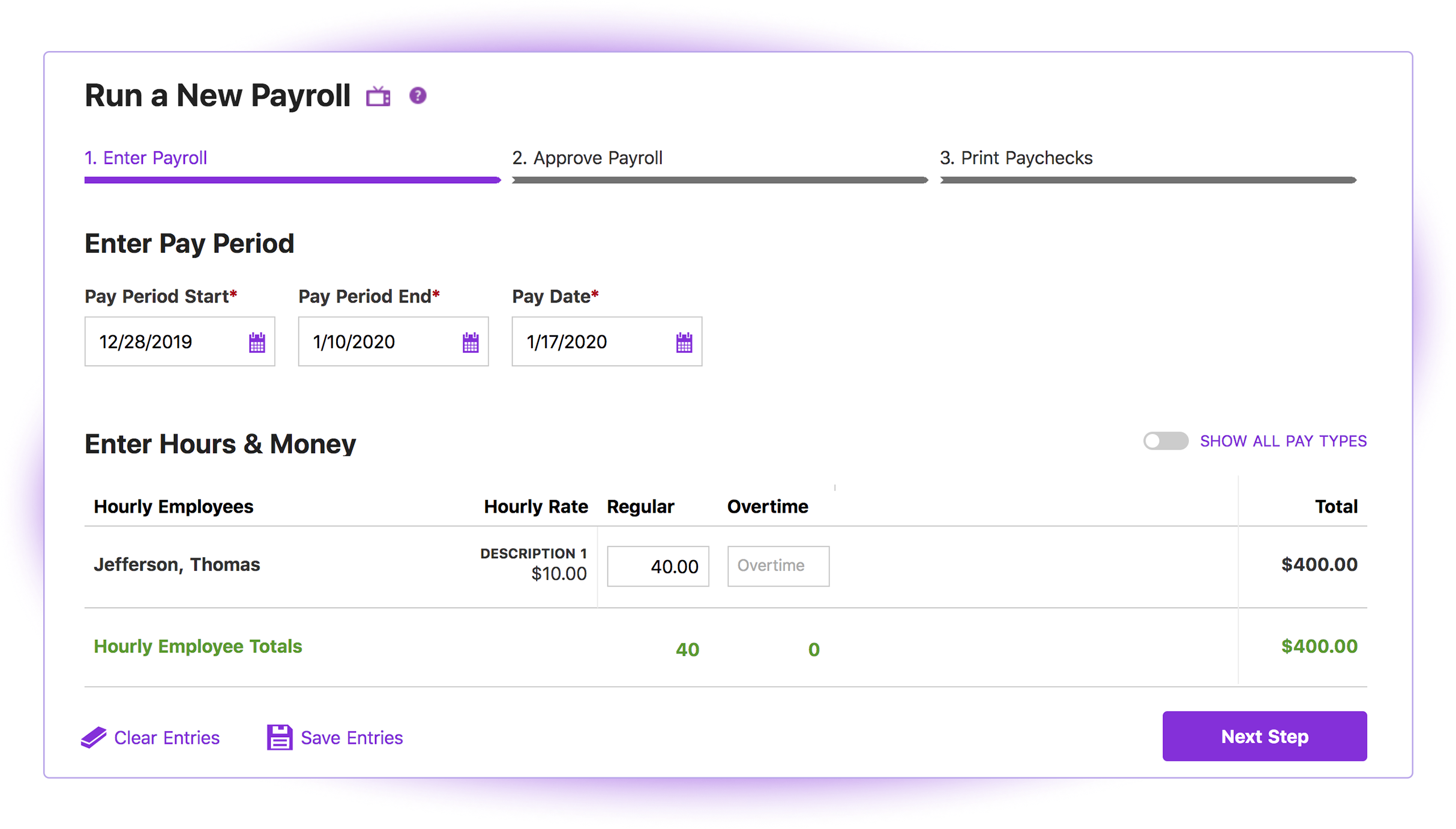 Patriot Software’s Time & Attendance Supports More Pay Frequencies