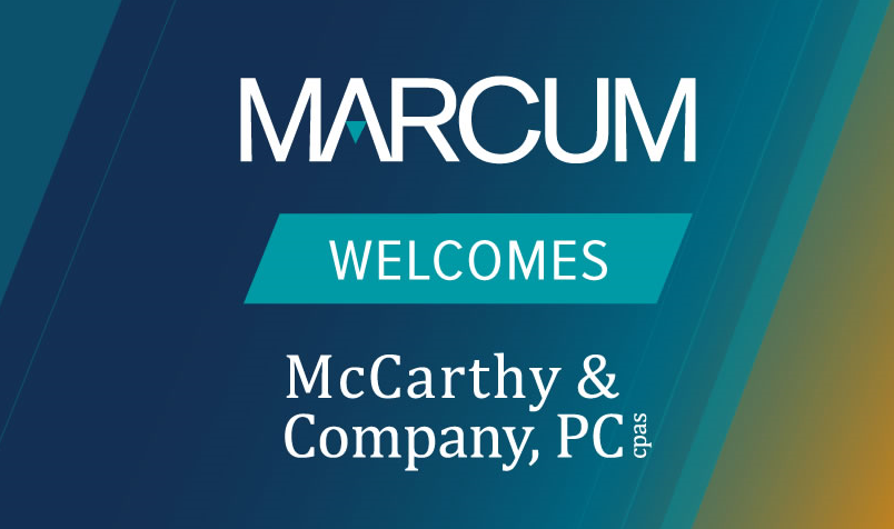 Marcum Merges in Pennsylvania CPA Firm McCarthy & Co.