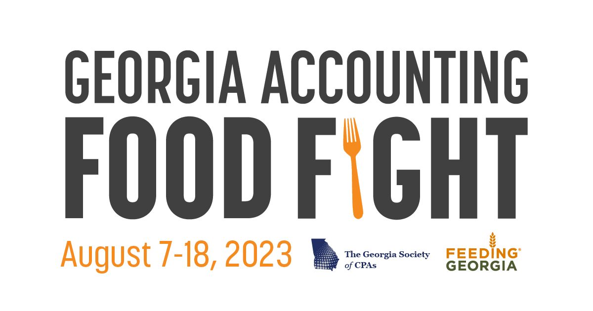 Georgia Society of CPAs and Feeding Georgia’s Accounting Food Fight Raises Nearly 1.4 Million Meals for Georgia Food Banks