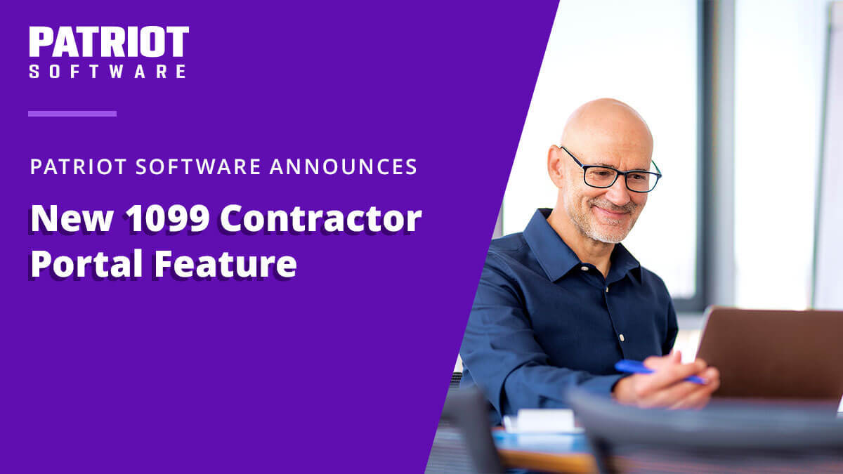 Patriot Software Launches 1099 Contractor Portal Feature