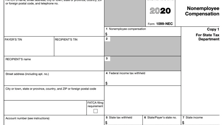 IRS Launches New Form Replacing 1099 MISC For Contractors In 2020 CPA 