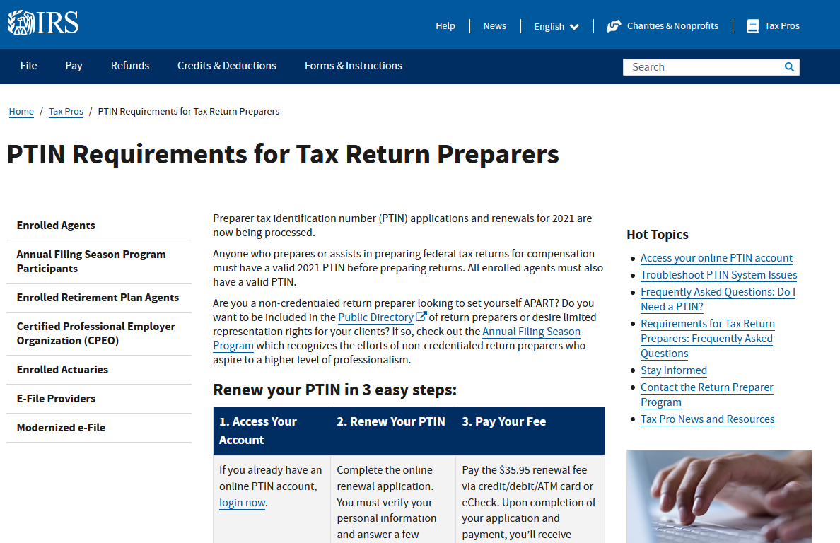 Time to Renew Your PTIN CPA Practice Advisor
