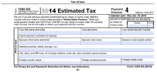 estimated taxes payment vouchers 1040 es 1  54f4a6e4eb11d