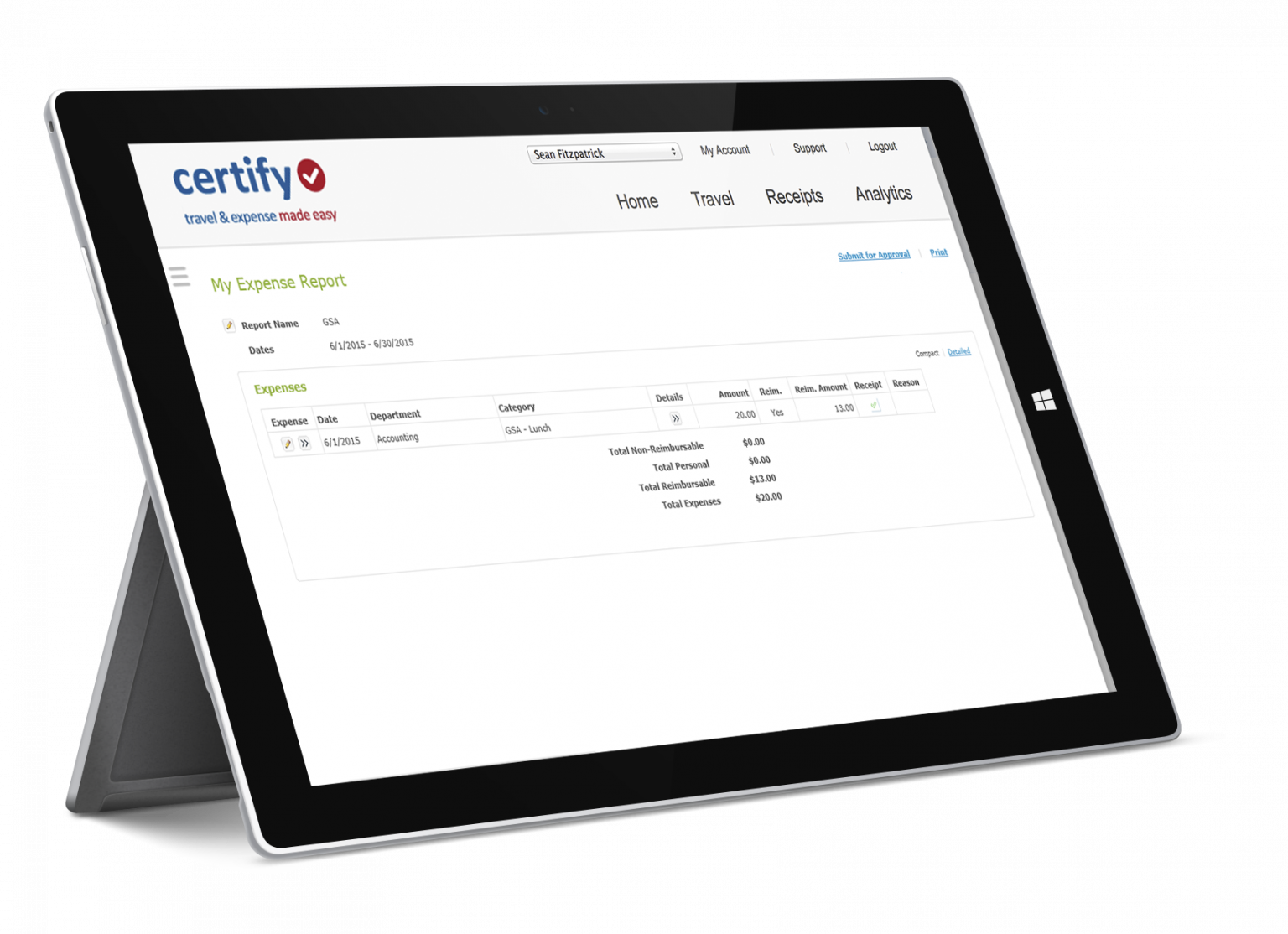 Certify Adds Features For GSA Travel Expense Management