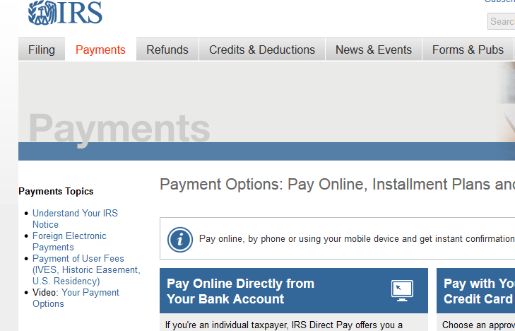 IRS Payments page 58481d69d7a6f