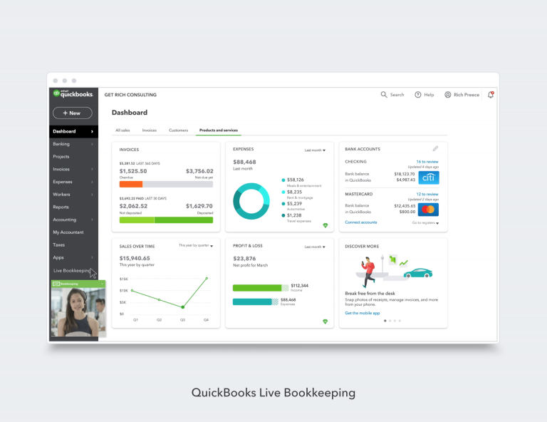 QuickBooks Live Bookkeeping