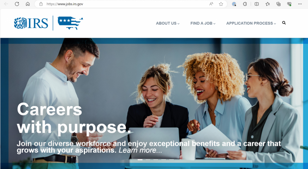 IRS Updates Careers Site to Attract Job Seekers