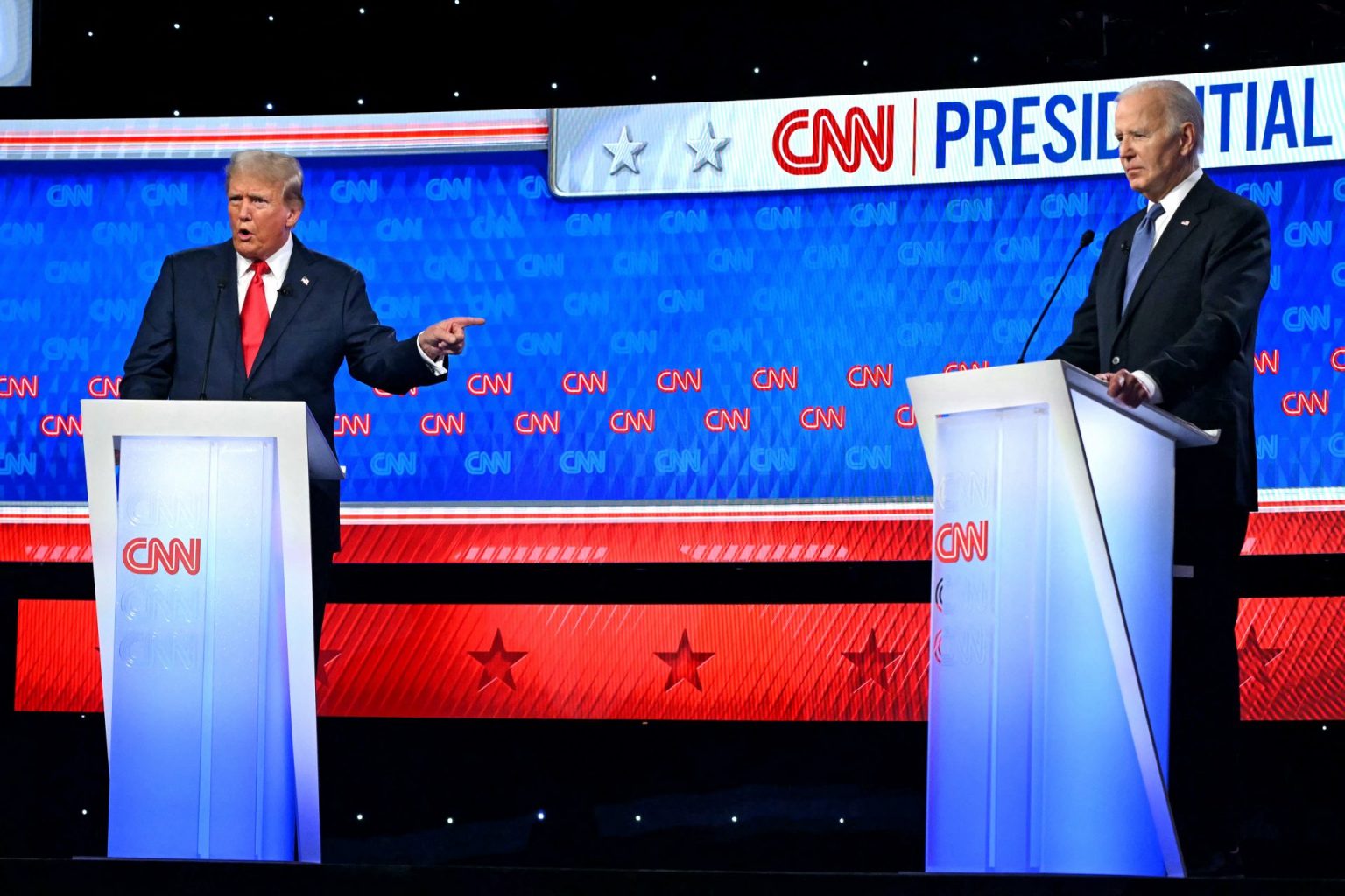 Biden and Trump Spar on Social Security and Taxes During First Debate